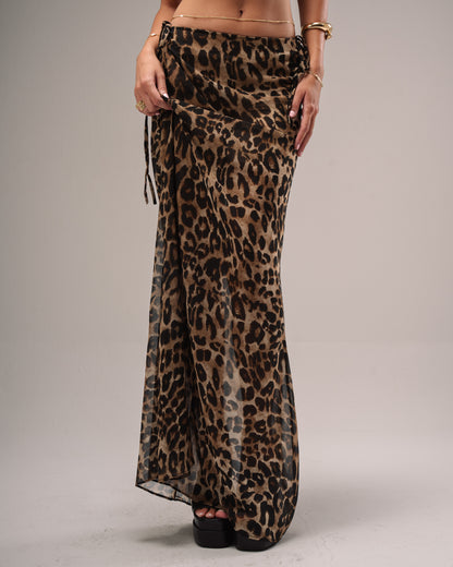 Leopard Skirt